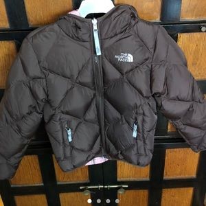 North face kids puffer jacket